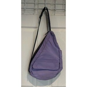 L.L. Bean lavender sling crossbag 17X10